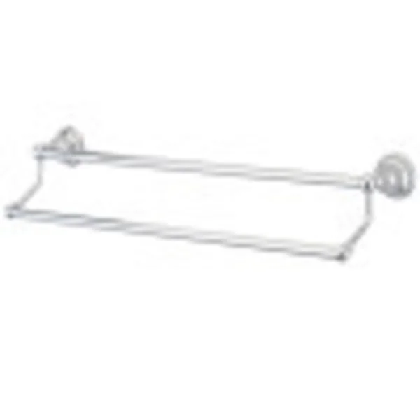 Kingston Brass BA5563C Royale 24x22 Dual Towel Bar, Polished Chrome