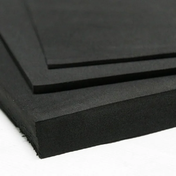 Rubber-Cal Closed Cell Rubber EPDM - 1/4x22 Thick x 39x22 x 78x22