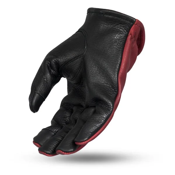 2-Tone Leather Driving Gloves, FI217 - Neoprene/Black - Leather - 3XL