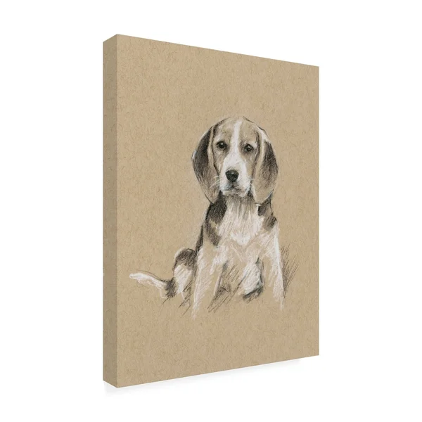 Trademark Fine Art 'Breed sketches I' Canvas Art by Ethan Harper - Size: 18 x 24