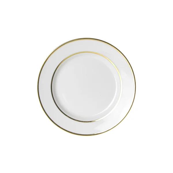 10 Strawberry Street Gold Double Line Bread and Butter Plate (Set of 6)