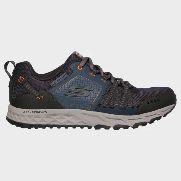 Skechers Men's Escape Plan Athletic Shoes Navy - Orange 6.5