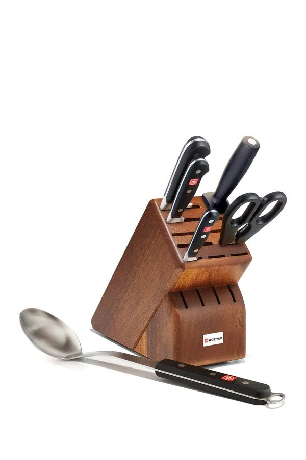 W黶thof Classic 6-Piece Block Set - Walnut