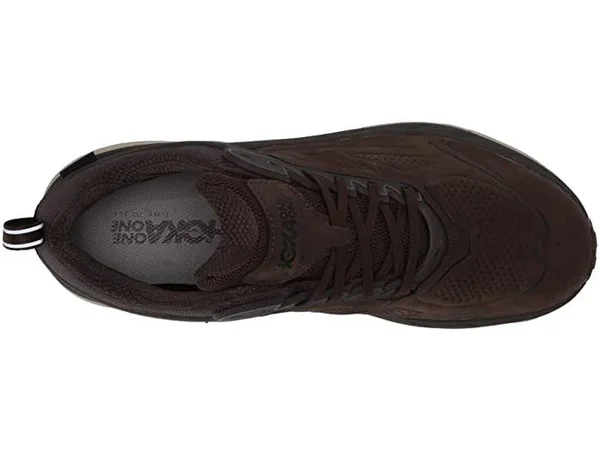 Men's Hoka Challenger Low Gore Tex Wide Shoes - Demitasse, W, 12.5