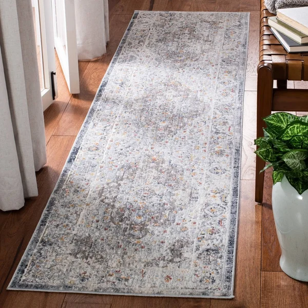 Safavieh History Rug Collection HIS587H - Grey - Light Grey - 9& x 12&
