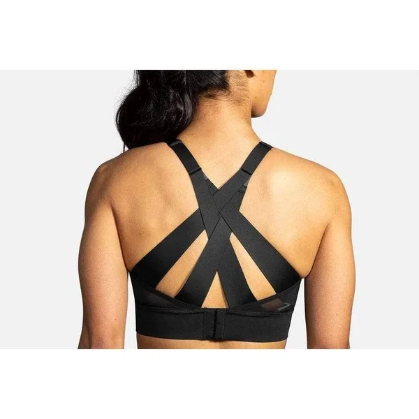 Brooks Women's Drive Interlace Run Bra Black 32 A/B