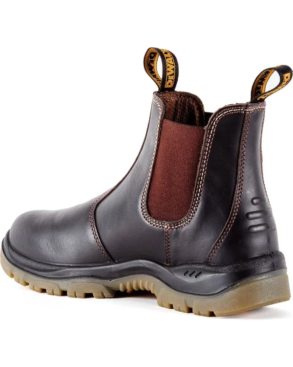 DeWalt Nitrogen Steel Toe Boots, Men's Dark Buffalo Brown
