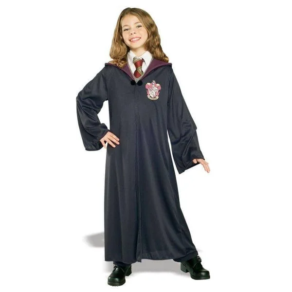 Rubie&s Official Harry Potter Gryffindor Classic Robe Costume, Childs Size Age 11-12 Years