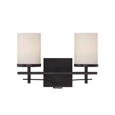 Andover Mills Agnes 2-Light Vanity Light Finish: English Bronze