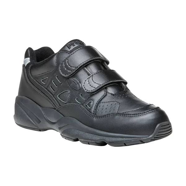 Propet Women's Stability Walker Strap Shoe, Size: 8.5, Black