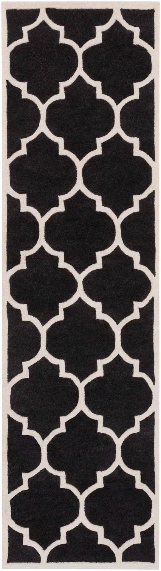 Artistic Weavers Transit Piper 2&3 inch x 12& Runner Area Rug, Black