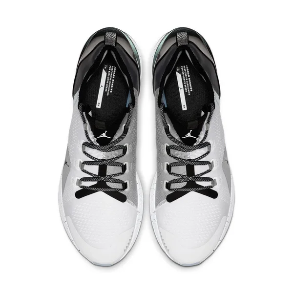 Air Jordan Jordan React Havoc Mens Sneakers, Size 9, White/Black/Smoke Grey