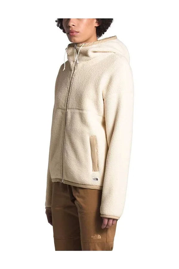 The North Face Women's Cragmont Fleece Full Zip Hoodie - Sand, Size: Small