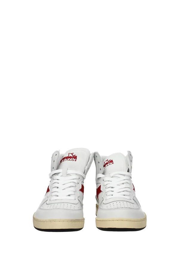 Diadora Mi Basket Used White