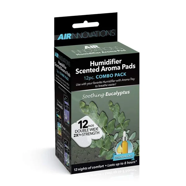 Air Innovations 72 Pack Essential Oil Humidifier Aromatherapy Refill, Eucalyptus at Spreetail (VMinnovations, VM Express)