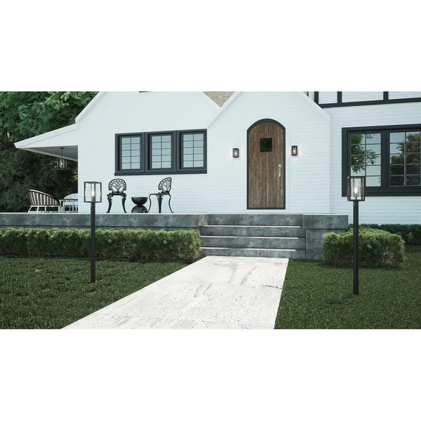 Quoizel Bimini 1-Light Earth Black Outdoor Hanging Lantern, BIM1908EK