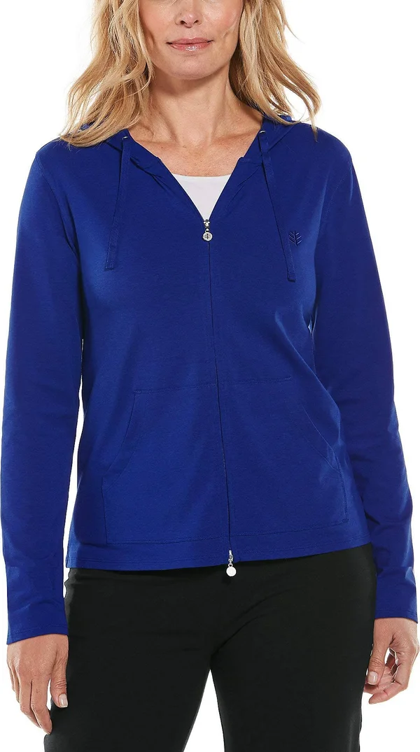 Coolibar UPF 50+ Women's Seaside Hoodie - Sun Protective