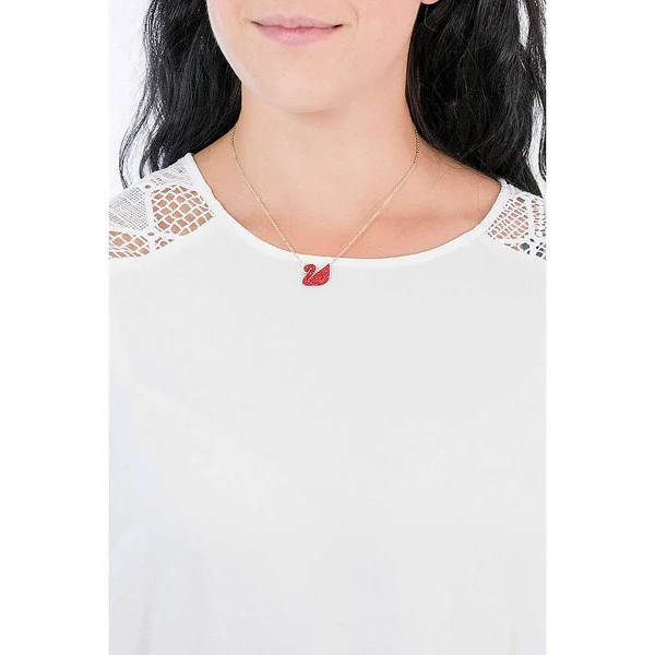 Swarovski Iconic Red Swan Necklace