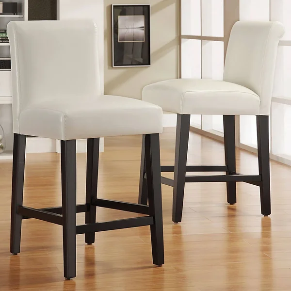 Topline Fenton Chair Set of 2 White