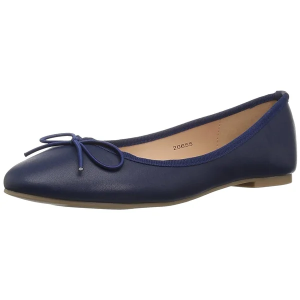 Journee Collection Vika Ballet Flat, Women's, Red, Size 8.5, Flats, Ballet