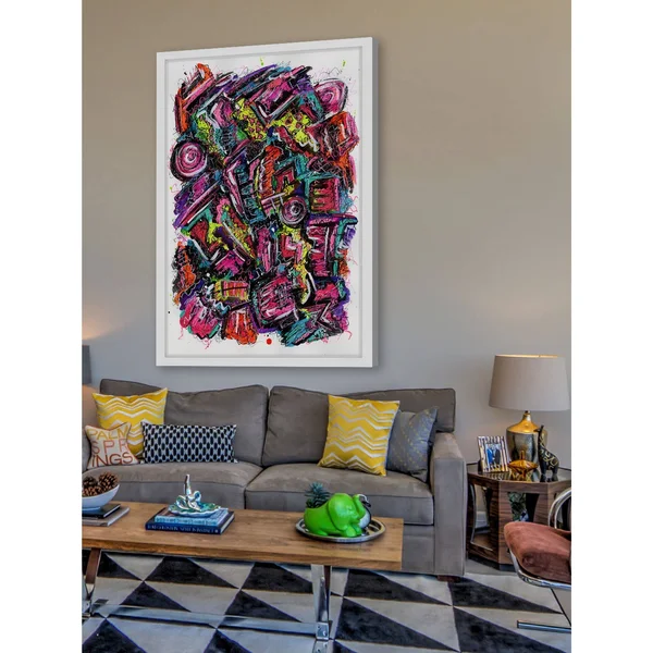 Marmont Hill Spun Framed Painting Print