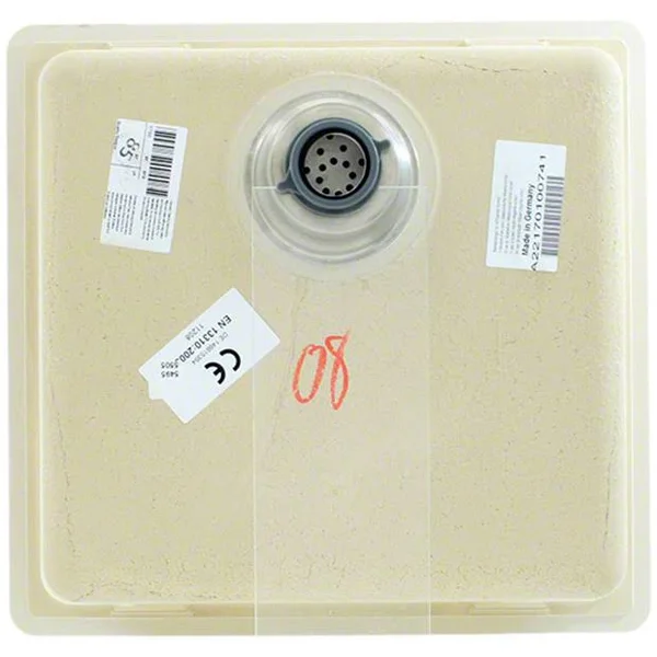 Polaris P508BL Black AstraGranite Single Bowl Kitchen Sink