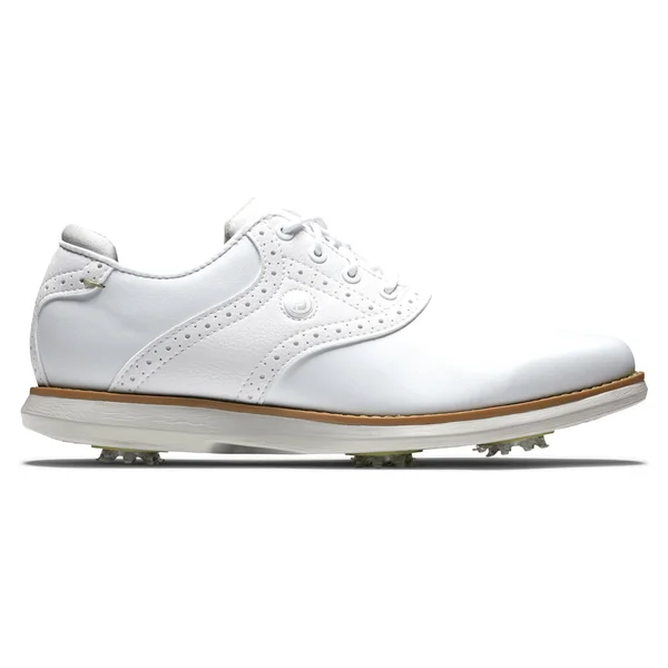 FootJoy Women's Traditions 21 Golf Shoes, White