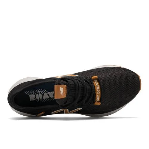 New Balance Men's Fresh Foam Roav - Black/Yellow (Size 15 Wide)