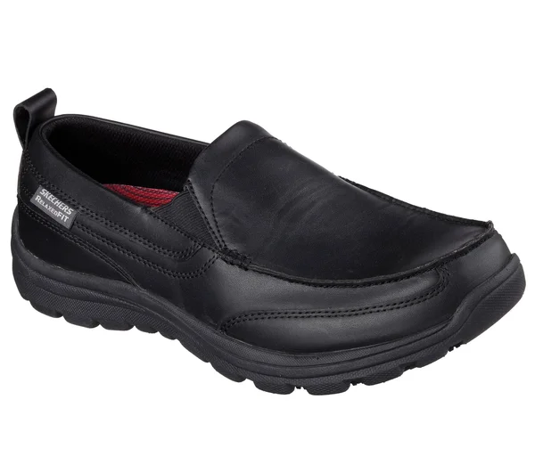 Skechers Men's Work Relaxed Fit Hobbes SR, Black