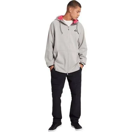 Burton Crown Weatherproof Full-Zip Fleece - Men's Iron Gray - S