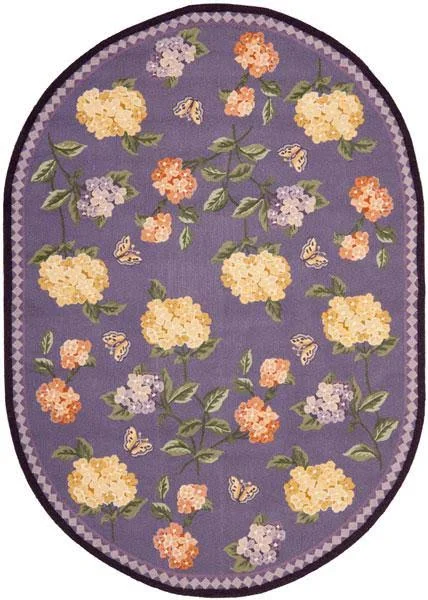 Safavieh HK261 Area Rug, Lilac, 3&9x22 x 5&9x22 Rectangle