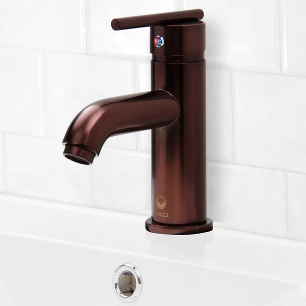 Vigo VG01038RB Setai Single Handle Bathroom Faucet, Oil Rubbed Bronze