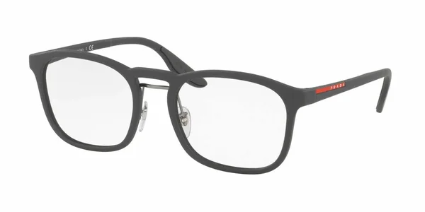 Prada Linea Rossa Eyeglasses PS 06HV Grey Rubber 52-20-145