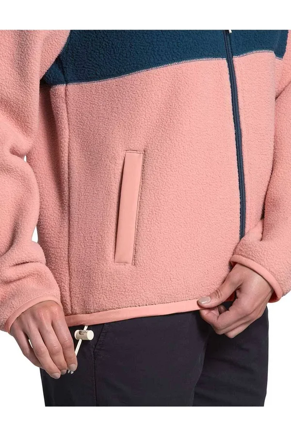 The North Face Women's Cragmont Fleece Full Zip Hoodie - Sand, Size: Small