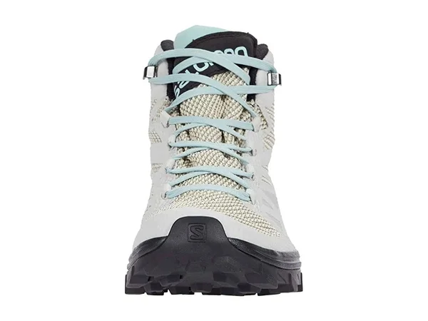 Salomon Outline Mid Gore-Tex Hiking Boot Women's - Lunar Rock, 9