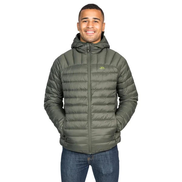 Trespass Mens Romano Down Jacket - Xs, Olive