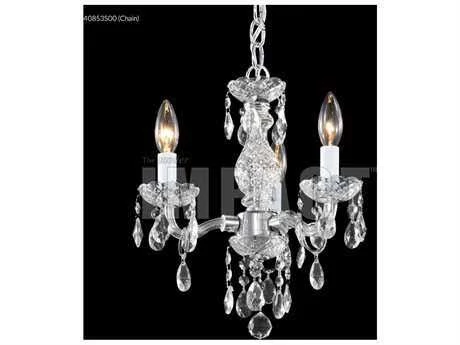 James R Moder 40853S22 Mini 3 Arm Chandelier
