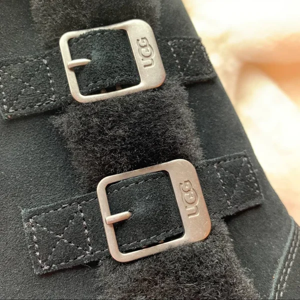 Ugg Shoes - Ugg Black Klea Boots Size 5, Color: Black/Silver, Size: 5, Mkbrodie&s Closet