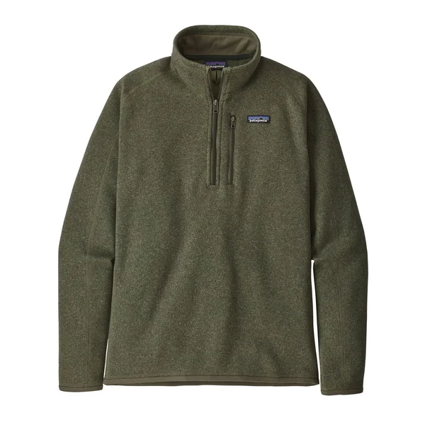 Patagonia Men's Better Sweater 1/4 Zip - Industrial Green - 3XL