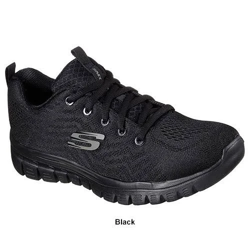 Skechers Sport Graceful Get Connected 6.5 Women's Navy