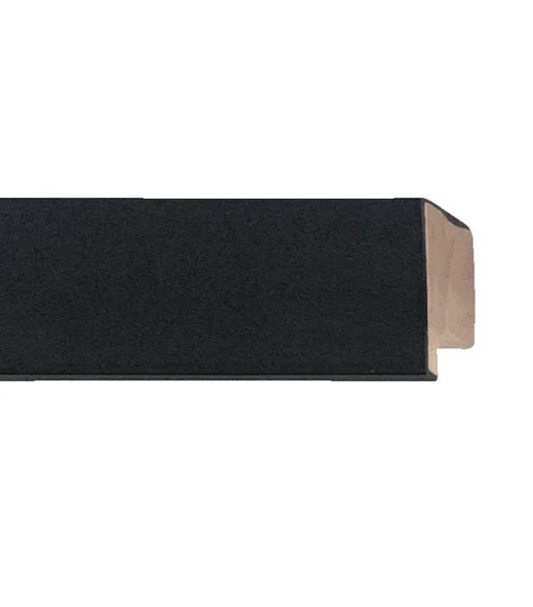 CustomPictureFrames 28x28 Black Wood Picture Frame - with Acrylic Front and Foam Board Backing