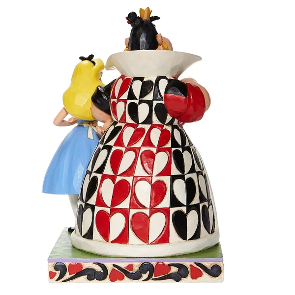 Jim Shore Disney Traditions Alice and Queen of Hearts Figurine