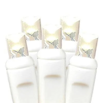 The Holiday Aisle Commercial Grade Christmas LED Net Light Set - 4' x 6', Green, White WIRE, 100 Light The Holiday Aisle Color: W