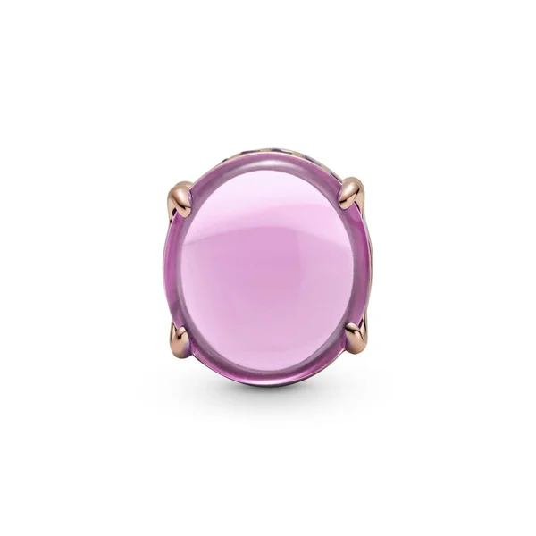 Pandora Colours Pink Oval Cabochon Charm - 789309C02