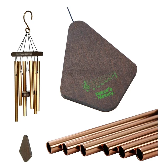 Nature&s Melody 24x22 Bronze Premiere Grande Series Tuned Chime