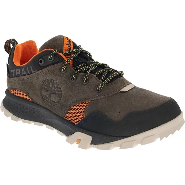 Timberland Men's Garrison Trail Low Waterproof Hiking Shoes Brown 11.5