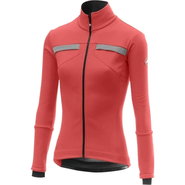 Castelli Dinamica Jacket - Women's Brilliant Pink, M
