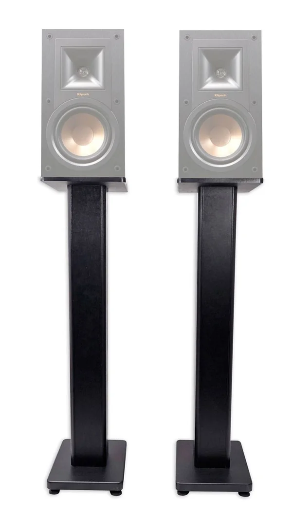 Pair 28x22 Bookshelf Speaker Stands for Klipsch R-15M Bookshelf Speakers