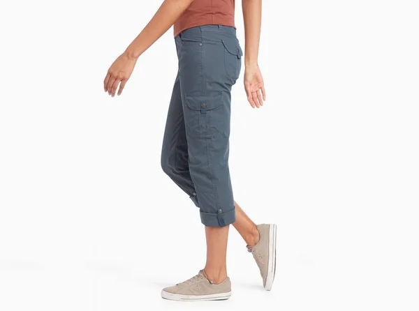 Kuhl Splash Roll-Up Pant, Metal Blue, 4W x 30L