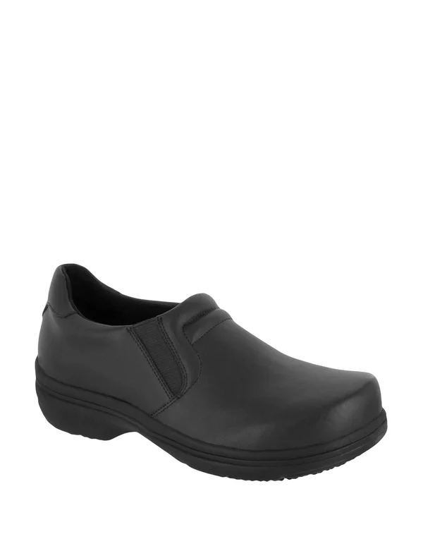 Easy Works by Easy Street Appreciate Women's Work Shoes, Size: 9, Black